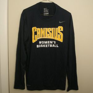 Nike Canisius College L-Shirt, Blue & Gold